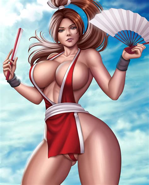 Mai Shiranui The King Of Fighters Flowerxl Nudes By Atrosrh