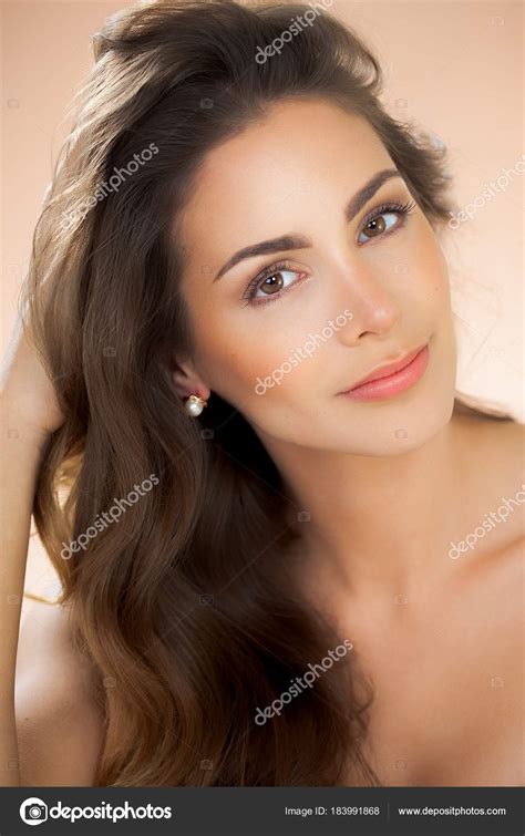 Woman With Beautiful Hair Stock Photo By Iconogenic 183991868