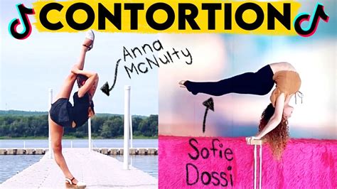 Best Anna Mcnulty And Sofie Dossi Contortion Flexibility Skills Tiktok Compilation 2020 Youtube