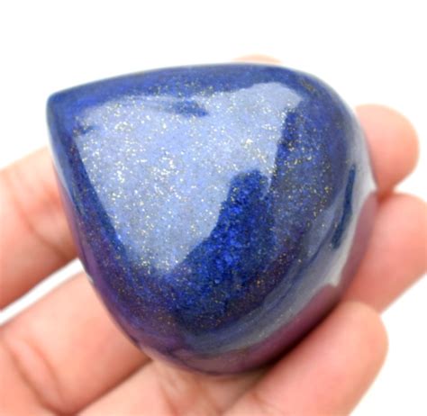 Lapis Lazuli Copper Natural 82650 Ct Blue Pear Cabochon Afghanistan