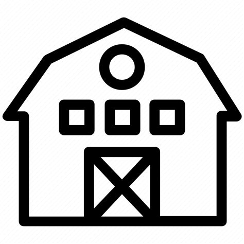 Agriculture Building Farm House Icon Download On Iconfinder