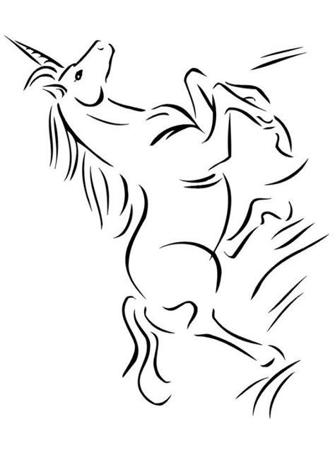 Kleurplaat eenhoorns ontwerpen om te kleuren en af te drukken het idee om eenhoorns.tekeningen van eenhoorns voor drukken en schilderen. kleurplaten en zo » Kleurplaat van Eenhoorn