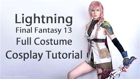 Lightning Ff13 Costume Guide Cosplay Tutorial Youtube