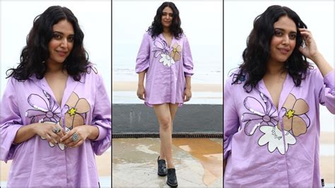 Swara Bhasker Wears Just An Oversized Shirt Says She Is Too Cool For