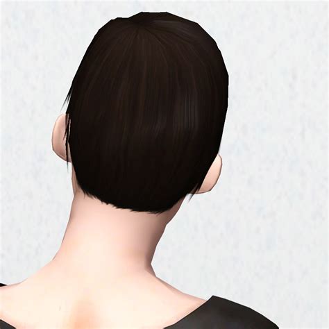 Super Short Hairstyle Pixie By Hystericalparoxysm At Mod The Sims