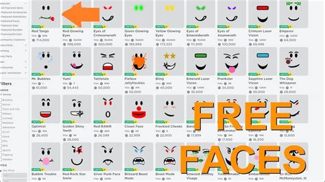 Roblox How To Get Free Faces 2019 Youtube