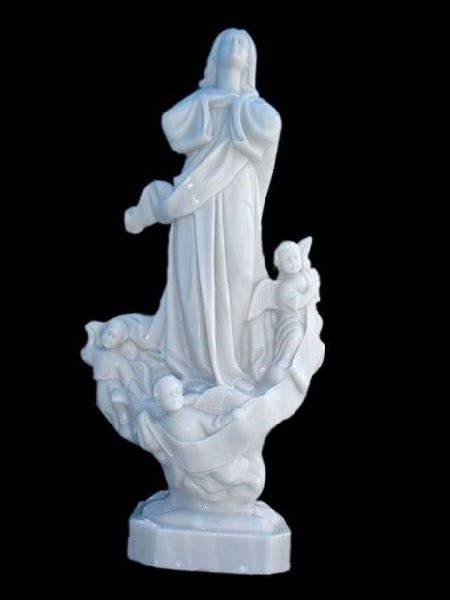 Assumption Of Mary Stone Statue Dsf C04