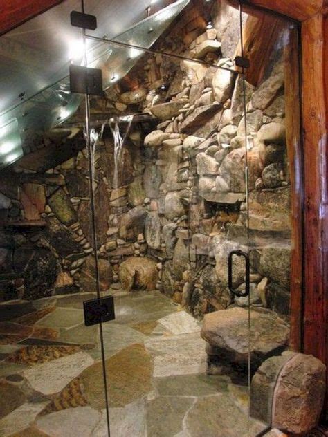 Amazing Rock Wall Bathroom You Need To Impersonate 25 Waterfall