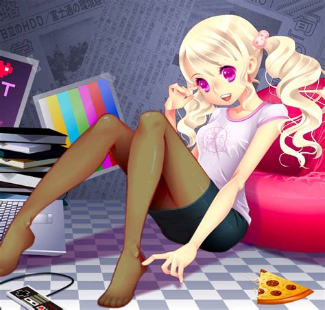 Hazle compañía a una chica solitaria. Juego de vestir a la chica de anime