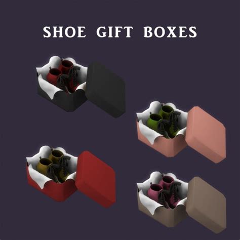 Leo 4 Sims Shoe T Box Sims 4 Downloads