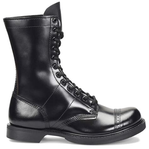 Corcoran 975 Black Leather Jump Boot Mens 10 Inch Paratrooper Boot