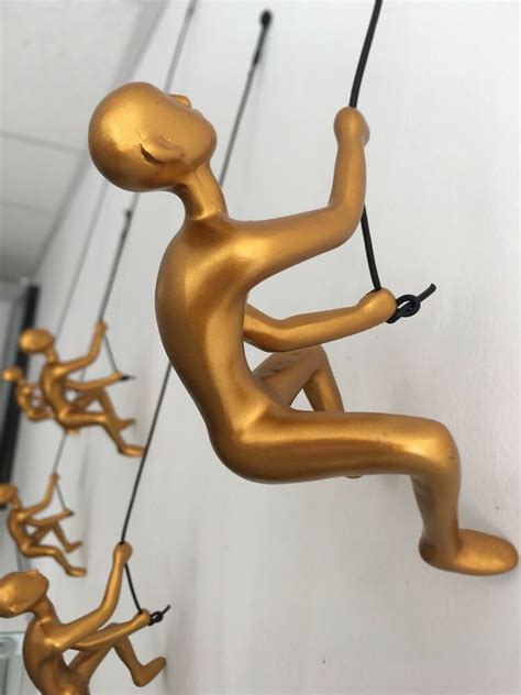 Which brand has the largest assortment of sculptures at. 1 Piece Climbing Sculpture Wall Art Gift For Home Decor ...