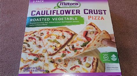 Costco Sale Item Review Milton S Thin Crispy Cauliflower Crust