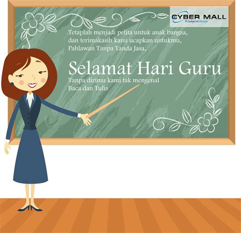 Selamat Hari Guru Cybermall Mall Di Malang