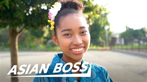 Life As Half Black Half Japanese High School Girl Asian Boss