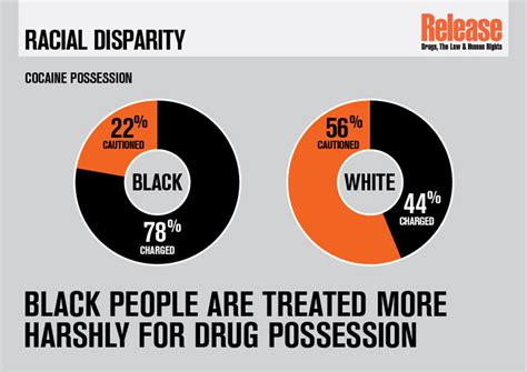 the numbers in black and white ethnic disparities in the policing and prosecution of drug