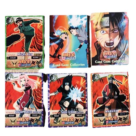 400 Cards Figurinhas 100 Envelopes Naruto Shopee Brasil