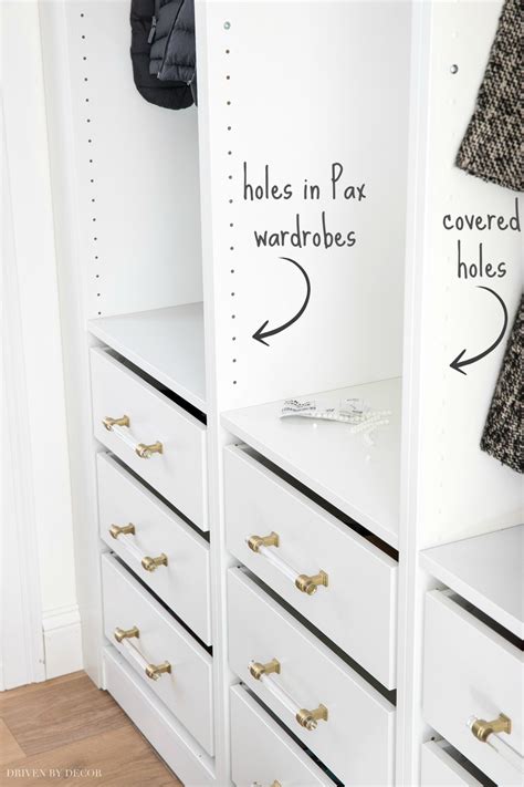 Chris and i both feel like it has been the biggest bang for our i saw you ordered some hole covers from amazon on your insta stories. Our New Coat Closet Using IKEA Wardrobes! | Driven by Decor
