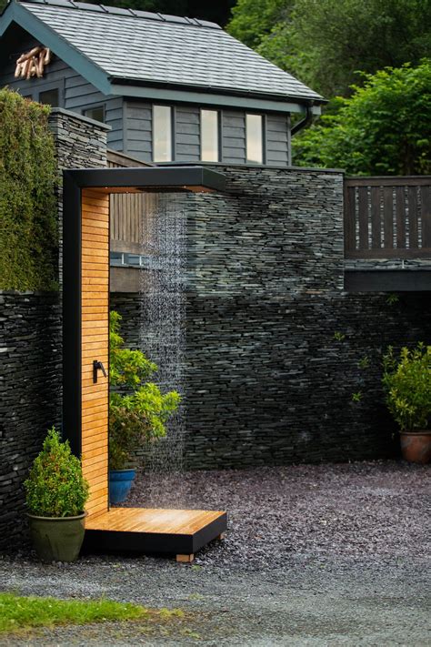 New Supra Shower — Heartwood Saunas Outdoor Pool Shower Outdoor