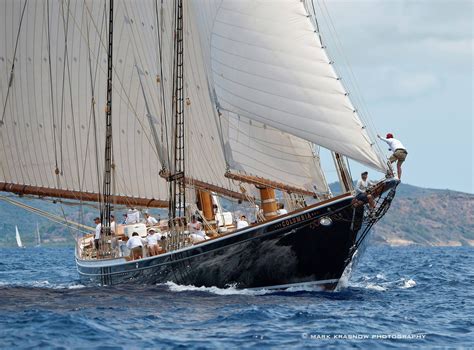 The Great Schooner Columbia In Antigua Sailing Tall Ships Sailing Ships