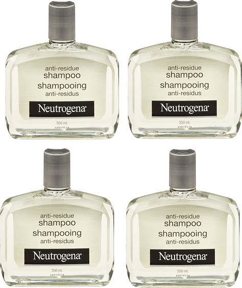 Neutrogena Anti Residue Shampoo 350ml 4 Pack Amazonca Beauty