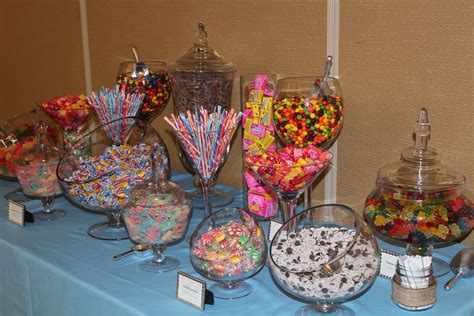Rainbow Candy Table We Made With Everyones Favorites Candy Table
