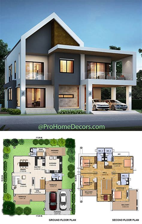 House Design Plan 13x12m With 5 Bedrooms Home Design With Plan 4d0
