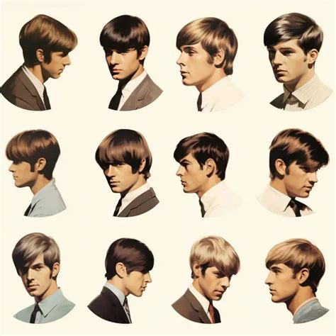1960s Mens Hairstyles In The British Invasion Fashion Revolution