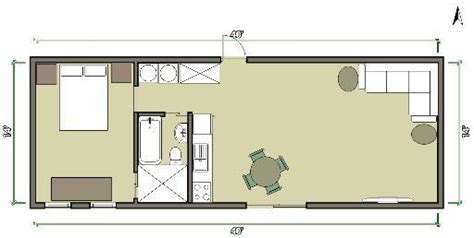 14 x 40 house plans 14 x 40 floor plans with loft bear lake series model 102. 14x40 single family: | Guest house plans, Tiny farmhouse ...