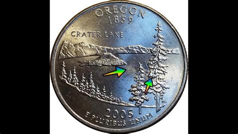 2005 Oregon State Quarter Die Varieties And Errors Youtube