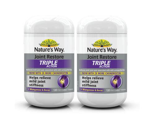 Natures Way Joint Restore Triple Action 120 Tablets Offer At Epharmacy
