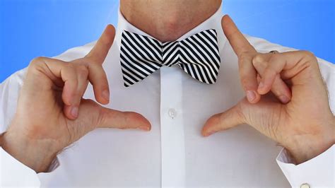 How To Tie A Bow Tie Self Tie Bow Tie Knot How To Tie A Tie Easy