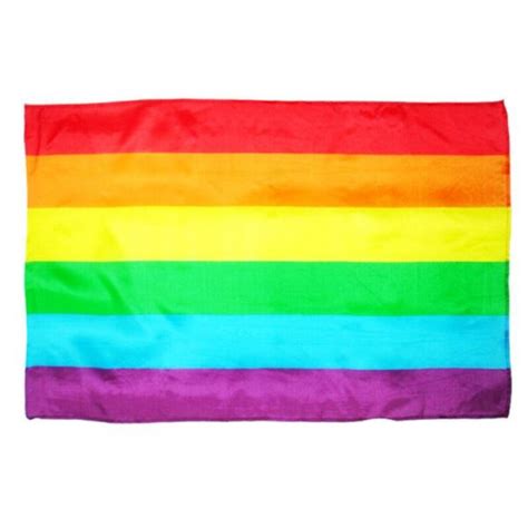 Bandera Grande Colores Lgbt Sexcalofrios