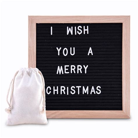 Zofei Letter Board Sign With 290 Changeable White