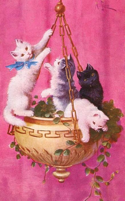 204 Best Victorian Cats Images On Pinterest Cat Art Vintage Cat And