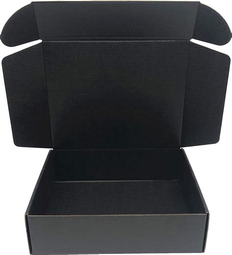 Black Cardboard Shipping Box Mailers 12 X 8 X 3 Inch Ubuy Chad