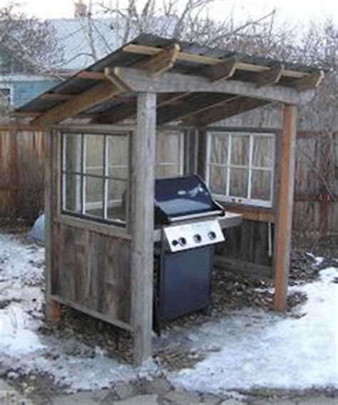 If you want to create a lean to shelter for your bbq grill, using common materials and tools, you should take a look over this project. 1000+ images about BBQ on Pinterest | Grill covers, Diy outdoor kitchen and Shelters