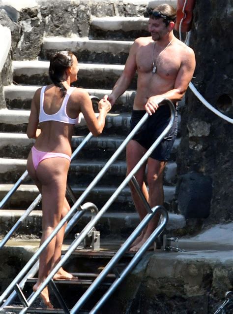 Shirtless Bradley Cooper And Irina Shayk Enjoy A PDA Filled Vacation In