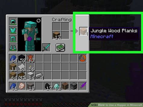 A hopper placed underneath a container will remove the item from it. How to Use a Hopper in Minecraft: 14 Steps (with Pictures)