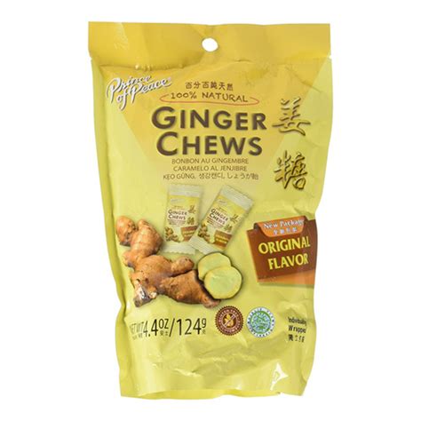 Prince Of Peace 100 Natural Ginger Candy Chews 4 Oz