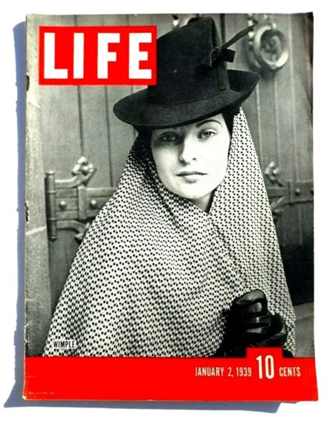 Life Magazine January 2 1939 Elinor Mcintyre Wimple Laguardia Japan