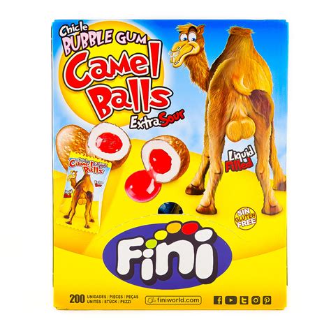 Fini Camel Balls Bubble Gum 200er Box Candy Broski