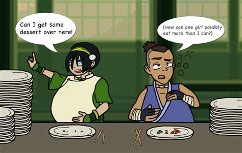 Last Airbender Tophs Appetite By Mothman64 On Deviantart