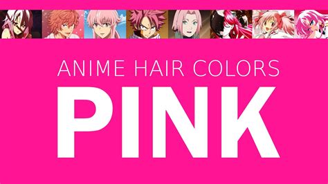 Anime Hair Color Meaning Idalias Salon