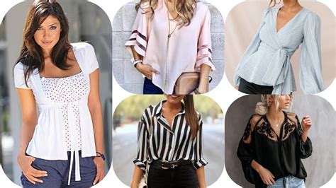 TIPOS DE BLUSAS QUE TE AYUDARÁN A LUCIR MÁS DELGADAS MODA MUJER