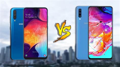 Samsung Galaxy A50 Vs Galaxy A70 Whats The Difference Noypigeeks
