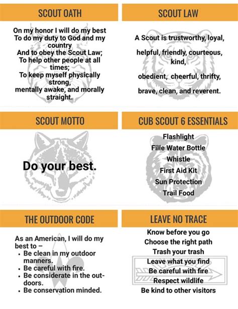 Bobcat Requirements Welcome To Cub Scouts Adventure Cubs
