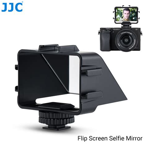Jjc Camera Mirror Flip Screen Selfie Mirror For Sony A6600 A7ii A7iii