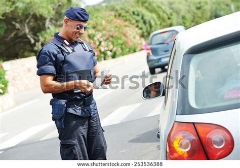 Italian Special Military Police Force Carabinier Stock Photo 253536388