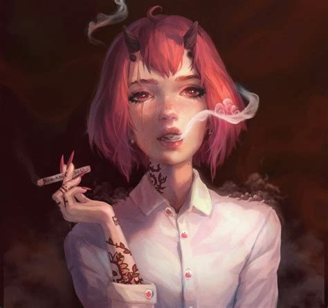 Ha Horny Pt 3 Album On Imgur Digital Art Girl Smoke Art Anime Art Girl